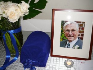 my dad's memorial I was unable to attend