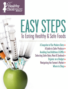 "Easy Steps to Eating Healthy & Safe Foods"
