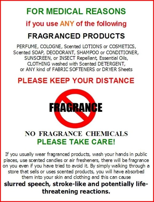 for medical reasons DO NOT APPROACH