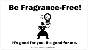 be fragrance-free 1