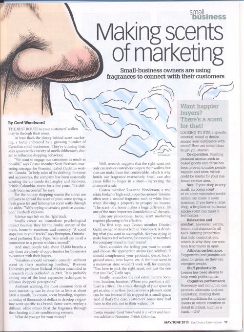 scent marketing costco 2015