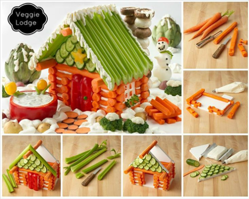 gingerbread veggies