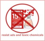 resist ads and toxic chemicals