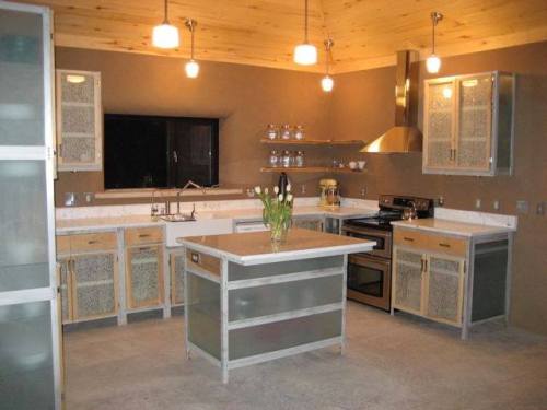 Margaret Forrest kitchen standard aliminum framed